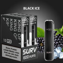 HQD Surv - E-Zigarette 20mg Nik (600 Z&uuml;ge) - Black...